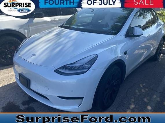 TESLA MODEL Y 2020 5YJYGDEE5LF055625 image